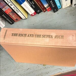 Vintage Hardcover Book in Tan